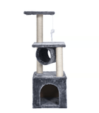 Gimnasio Rascador Para Gatos Torre 86 cm con Casa