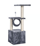 Gimnasio Rascador Para Gatos Torre 86 cm con Casa