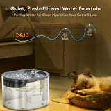 Comedero Inteligente Automático + Fuente de Agua Para Gatos y Perros