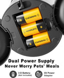 Comedero Automático Doble Para Mascotas Inteligente 2 Platos