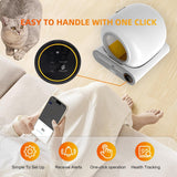 Baño Arenero Para Gatos Autolimpiante Automático Wifi 65 Lt