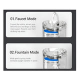 Fuente Para Gato Bebedero Para Mascotas Trasparente